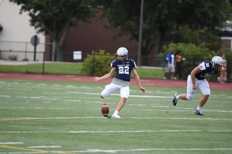 Gameday! Malvern Prep Football Scrimmage Kicker!