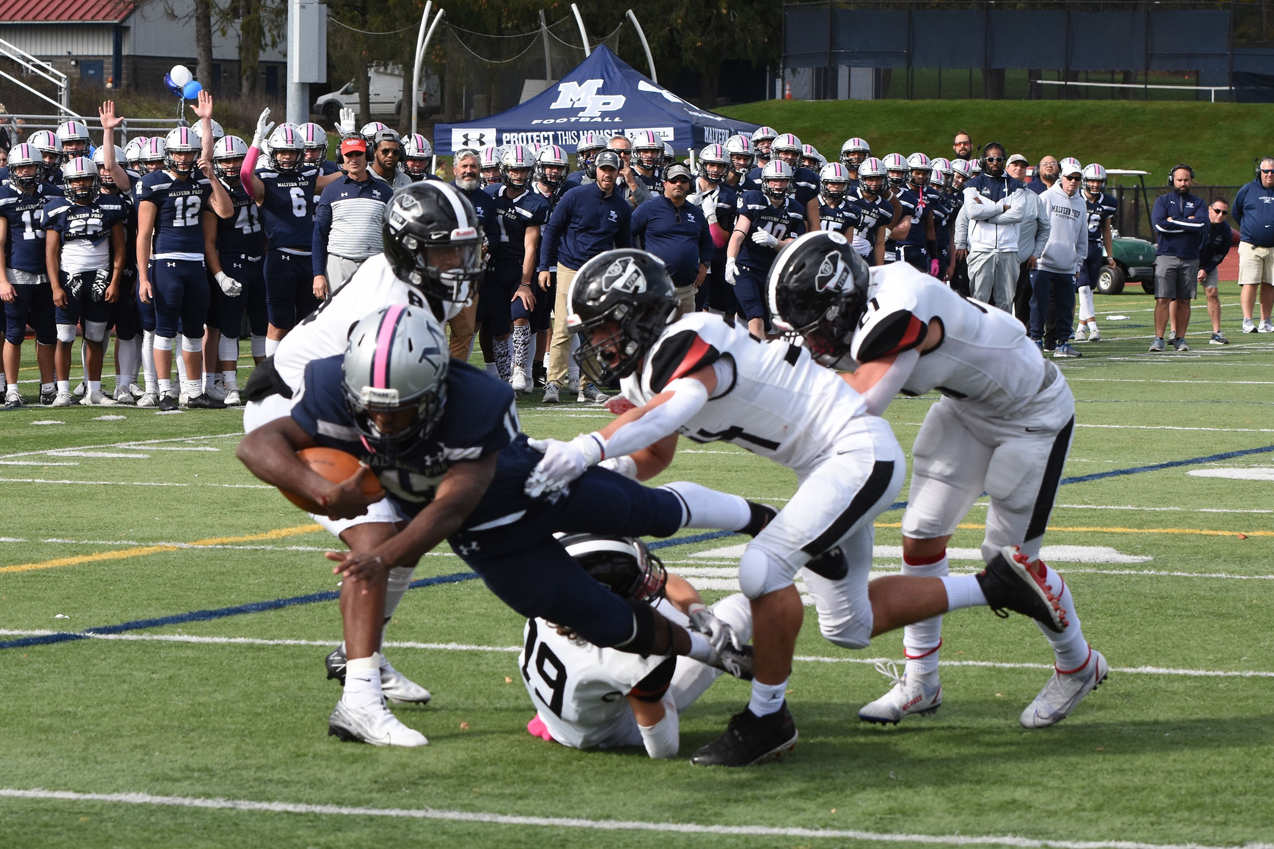 Malvern Prep vs Germantown Looking over the Line!